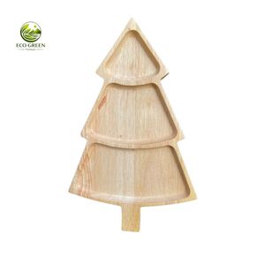 Assiette de service en bois gravée en forme d'animal, écologique, faite à la main, design classique, pour cadeaux - Product Image 2