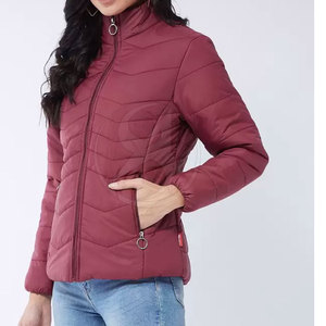 Factory Made <b>Women's</b> Puffer <b>Jackets</b> with Cotton Filling Knitted Processing High Quality Winter <b>Jackets</b>-Hot Selling Best Selling - Product Image 5