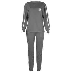 ชุดออกกำลังกาย UNIQUE GYM WEAR ผ้าฟลีซ ชุดวอร์มประดับเพชร ชุดลำลองผู้หญิง ขายส่ง บูติก สั่งทำได้ สีชมพู 2 ชิ้น ผ้าฝ้ายออร์แกนิค - Product Image 3