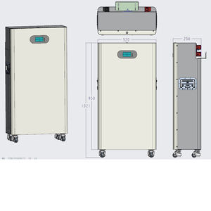 Venta directa de fábrica Pantalla táctil 48V 51,2 V 400Ah Batería <span class=keywords><strong>solar</strong></span> 20kW Batería de litio 20 kWh Batería incorporada Protección BMS - Product Image 6