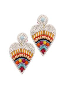 ต่างหูปักลูกปัดรูปกระต่ายและโบว์อีสเตอร์แฮนด์เมดน่ารักแฟนซีสำหรับผู้หญิงที่มีสไตล์ทันสมัยดูอินเทรนด์ใหม่ - Product Image 3