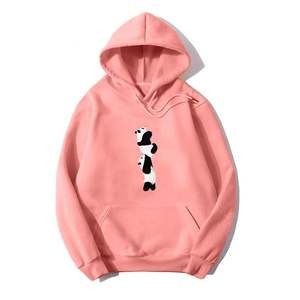 Sudadera con capucha de talla grande antiarrugas de punto de algodón 100% para mujer, sudadera informal de manga larga para estudiantes, parejas frontales - Product Image 6