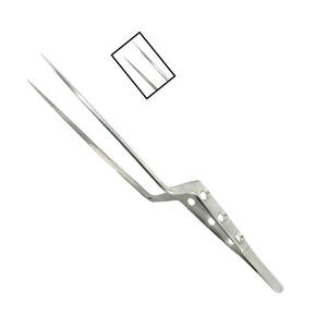 Tijeras de Pinza para Tumores Yasargil de Acero Inoxidable de Alta Calidad, Forma de Bayoneta Manual, Rectas, 5 mm, Fenestradas, Tipo Cuchara - Product Image 4