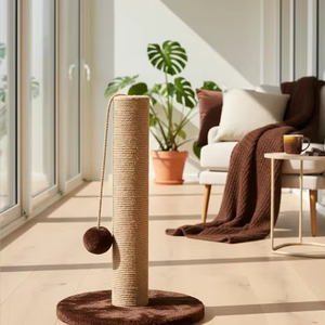 High-quality Amistar Choco Comfort <b>cat</b> scratcher for <b>cats</b> of all breeds and sizes. - Product Image 1