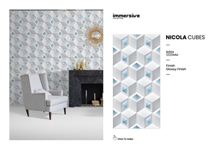 Carreaux en porcelaine élégants de 600x1200 mm avec surface polie, idéaux pour les sols haut de gamme et les intérieurs modernes et élégants. - Product Image 2