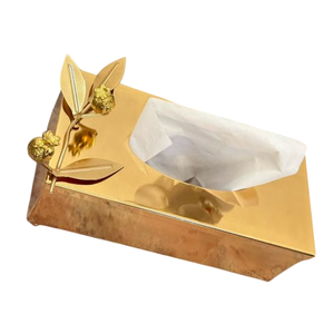 Elegante caja de pañuelos de Metal con forma de rectángulo, organizador de cocina creativo con acento de caballo para el hogar y el accesorio de Mesa del Hotel - Product Image 3