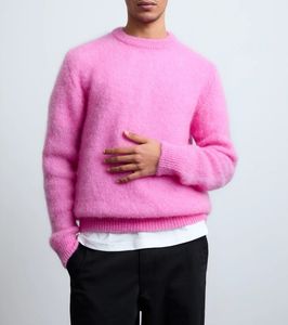 Suéteres de lana personalizados OEM, jerséis de punto al por mayor, proveedor de prendas de punto directas de fábrica, ropa de moda de invierno cálida y cómoda - Product Image 1