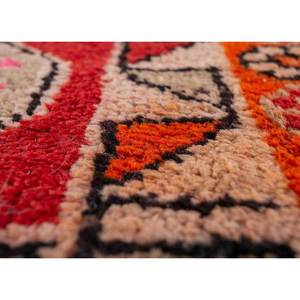 Nuray Hand Knotted Wool Rugs in <b>Red</b> & Orange Geometric Pattern Pae-4330 for Home Use - Product Image 3