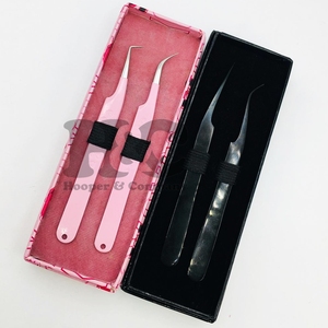 Top classement cils pince à épiler boîte Logo offre pince à épiler en acier inoxydable vison Extension de cils pince à épiler boîte voiture boîte durable - Product Image 3