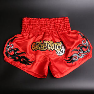 GAF Muay Thai Shorts Trunks Kick Arts martiaux Training Gym Vêtements Logo personnalisé Vente en gros d'usine Sport Hommes Boxe OEM - Product Image 1