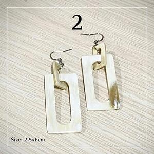 Indien fait à la main Top qualité corne de buffle bouclés boucle d'oreille femme boucle d'oreille corne bijoux boucle d'oreille pour les femmes - Product Image 3