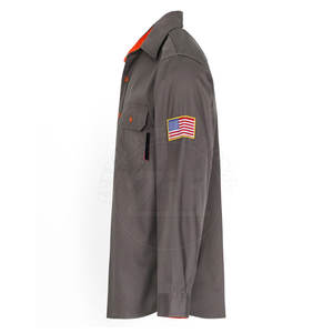 Chemises de soudage FR pour hommes avec logo personnalisé respirantes de haute qualité imperméables résistantes à la chaleur 250C-400C taille plus - Product Image 2