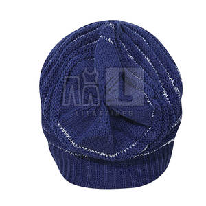 Meilleurs bonnets en laine 100% tricotés, personnalisables, unisexes, pour adultes, décontractés, ajustables, design jacquard, fabriqués au Pakistan - Product Image 5