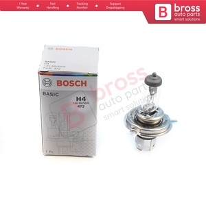 BHL599 1 Pieza Bombilla Halógena H4 BÁSICA 1 987 302 803 12V 60/55W para Faro Delantero Luz Baja Luz Alta Lámpara Antiniebla - Product Image 3