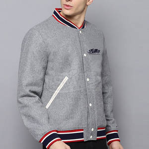 Casual Wear <b>Men</b> <b>Slim</b> <b>Fit</b> Letterman Winter <b>Jacket</b> Premium Quality <b>Slim</b> <b>Fit</b> Letterman Winter <b>Jacket</b> - Product Image 3