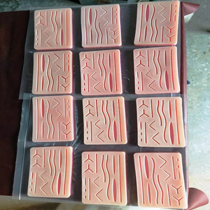 Almohadilla de sutura quirúrgica Kit de práctica Almohadilla de sutura para la piel Módulo de práctica Instrumentos de sutura Kit de estudiantes - Product Image 3