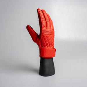 Guantes de Motocicleta de Cuero Genuino Personalizados al por Mayor, OEM ODM, Unisex, para Carreras, Tallas Grandes, Impermeables, Resistentes al Viento, Deportivos, Hechos en Pakistán - Product Image 4
