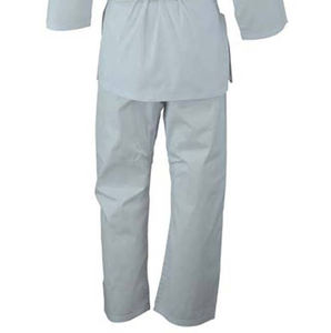 2025 mezcla de algodón barato pantalones de artes marciales cordón cintura reforzada rodilla para Karate Jiu Jitsu entrenamiento Unisex entrenamiento Gi - Product Image 4