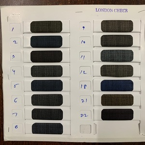 London Kiểm Tra Đồng Bằng Nhuộm Polyester May Nặng Warp Dệt Kim Phù Hợp Với Cho Bé Trai Và Bé Gái Dệt Kỹ Thuật - Product Image 2