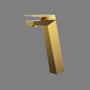 Grifo de lavabo contemporáneo con aspecto pulido brillante construido para la comodidad del estilo de la marca - Product Image 1