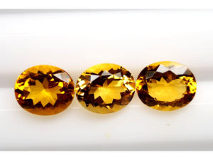 หินสีเหลืองมะนาวทรงวงรีขนาด7x5มม. ถึง18X13มม. - Product Image 3