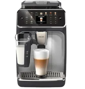 최고의 제안 필립스 시리즈 5500 완전 자동 라떼고 에스프레소 기계 SilentBrew 기술 빠른 시작. 향기로운 커피