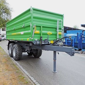 Venta al por mayor Agrícola 10 toneladas Granja volquete Remolque Maquinaria Equipo para transportes Disponible para entrega ahora - Product Image 1