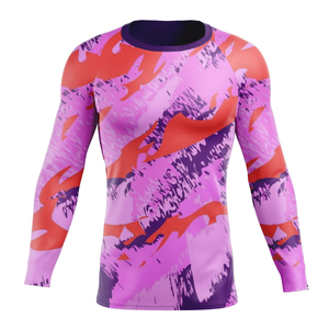 Camiseta de Manga Larga con Protección Solar, Impresa por Transferencia de Calor, Spandex y Poliéster - Product Image 6