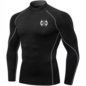 Rashguard à manches longues MMA pour hommes avec logo personnalisé pour femmes et adultes - Spandex/Polyester UPF50+ Séchage rapide - Product Image 3