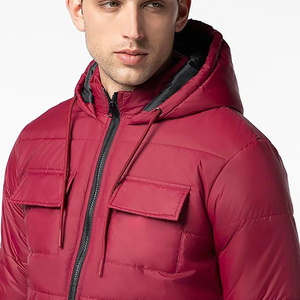 Veste matelassée pour homme, coupe-vent et imperméable, élégante, pour l'hiver, logo personnalisé, vestes directes d'usine, demande de Noël - Product Image 5