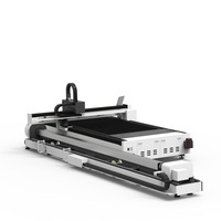 Machine de découpe laser double usage 1500W 3000W 6000W 3015 6025 haute performance pour plaques et tubes intégrés