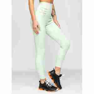 Leggings de yoga pour femmes, en gros, toutes saisons, chauds, en peluche, taille haute, doublés polaire, avec poche, respirants, durables, séchage rapide - Product Image 1