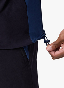 ชุดวอร์ม2ชิ้นสำหรับผู้ชายกางเกงวิ่งขาตรงมีซิปพิมพ์ลายกรดซักได้ตามต้องการ - Product Image 5