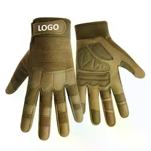 Haute qualité tous les doigts protection Sports de plein air gants d'entraînement hiver cuir tactique cyclisme moto gants imprimés - Product Image 4