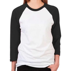 Vente en gros T-shirt ajusté de haute qualité sur mesure pour femmes Design classique doux et respirant parfait pour une tenue décontractée ou active - Product Image 3