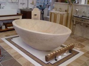 อ่างอาบน้ำ2025หินอ่อนจากหินธรรมชาติอ่างอาบน้ำหินอ่อนแบบยืนผลิตภัณฑ์ขนาดพิเศษผลิตในตุรกี - Product Image 4