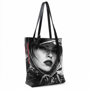 Tote Hobo Sublimación Bolsos de cuero Mujer Streetwear Impreso Bolso de hombro de cuero Señora - Product Image 3