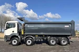 Nouveau camion lourd MAN TGS 41.400 BB 8x4 Euro 5, benne basculante, moteur diesel, caméra arrière, direction à gauche 360°, capacité 31-40T, automatique 30t - Product Image 5
