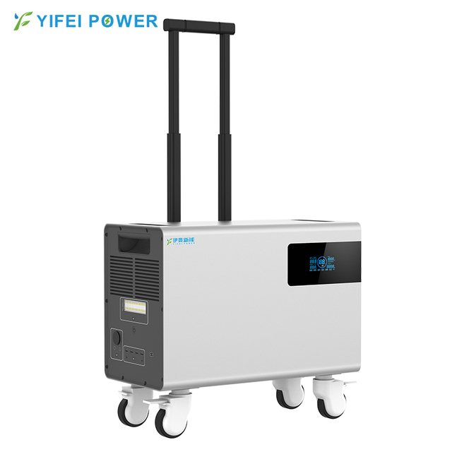 Portable Power Station Outdoor Bidirectional High Output 3686wh Solar Panels for House Lifepo4 Pure Pure Sine Wave MPPT 2 Years