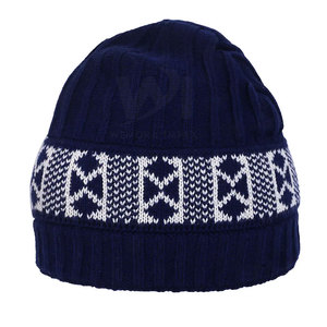 Hot Selling Low MOQ Custom Made Design Different Color Acrylic <b>Wool</b> <b>Beanies</b> Durable Material Lightweight Jacquard <b>Beanies</b> Hat - Product Image 2