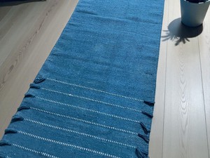 Alfombra de Yoga de algodón orgánico 100%, Alfombra de Yoga tejida a mano para ejercicio matutino, entrenamiento y Fitness, Material transpirable ecológico - Product Image 2