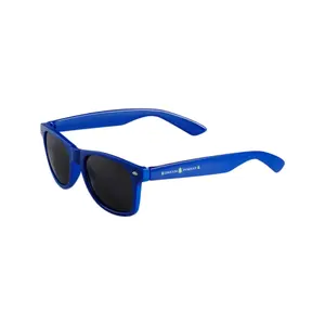 Lunettes de soleil polarisées haut de gamme en fibre de carbone, monture carrée bleu glace, verres UV400, lunettes élégantes pour hommes et femmes, personnalisation OEM - Product Image 1
