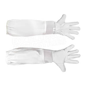 ถุงมือหนังสำหรับเลี้ยงผึ้งถุงมือเลี้ยงผึ้ง - Product Image 6