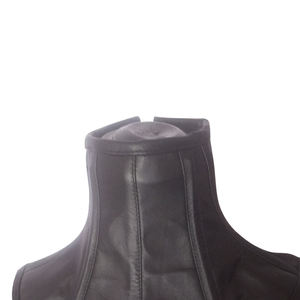 Corsé de cuero negro estilo gótico - Product Image 3