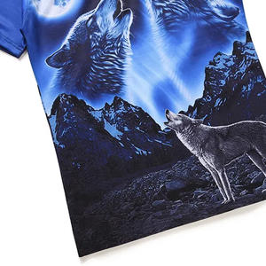 Camiseta de Playa Personalizada por Sublimación para Hombre, Ligera, Informal, de Poliéster, Proveedor OEM - Product Image 4