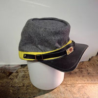 Gorra Kepi de algodón a la moda con buen aspecto inteligente para ocasiones especiales y botones laterales Moda para todos los eventos Cool Nice