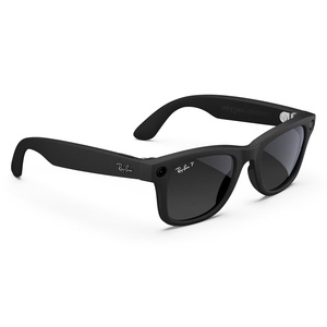 Nouvelles lunettes de soleil Ray-Ban Meta Wayfarer (Gen 2) en noir mat avec verres polarisés dégradés et application IA - Product Image 5