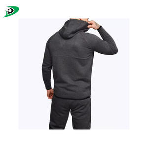 Ensemble de survêtement pour homme en coton 100% OEM, séchage rapide, logo et étiquette personnalisés, 2 pièces - Product Image 6