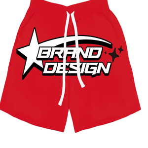 Pantalones cortos de verano de algodón de peso pesado personalizados - Product Image 1