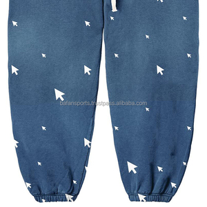 Custom Essential Loose Jogger Pantalones de chándal Heavyweight 500 Gsm Oversized Baggy Straight Leg Sweatpants Wash pantalones de hombre - Product Image 5